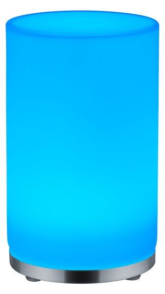 Lampada tavolo da Interno a LED in Plastica Cromo