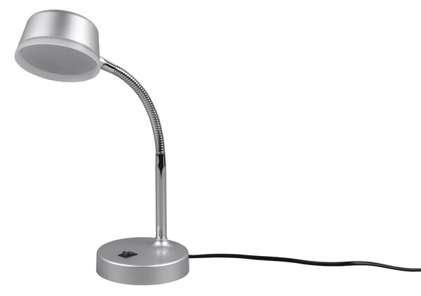 Lampada tavolo da Interno a LED in Plastica Titanio