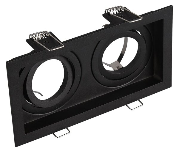 Illuminazione da Incasso da Interno a LED in Metallo Nero Opaco