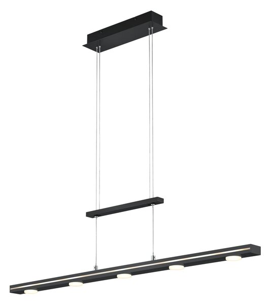 Lampada a Sospensione da Interno a LED in Metallo Nickel Opaco