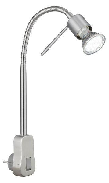 Faretto da Interno a LED in Metallo Nickel Opaco