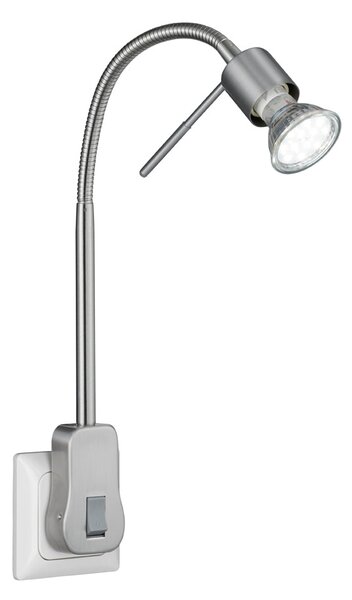 Faretto da Interno a LED in Metallo Nickel Opaco