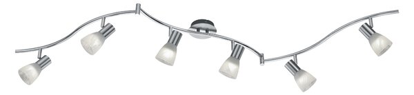 Faretto da Interno a LED in Metallo Nickel Opaco