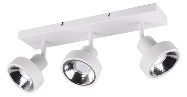 Faretto da Interno a LED in Metallo Bianco Opaco
