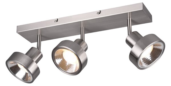 Faretto da Interno a LED in Metallo Nickel Opaco