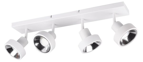Faretto da Interno a LED in Metallo Bianco Opaco