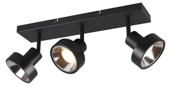 Faretto da Interno a LED in Metallo Nero Opaco