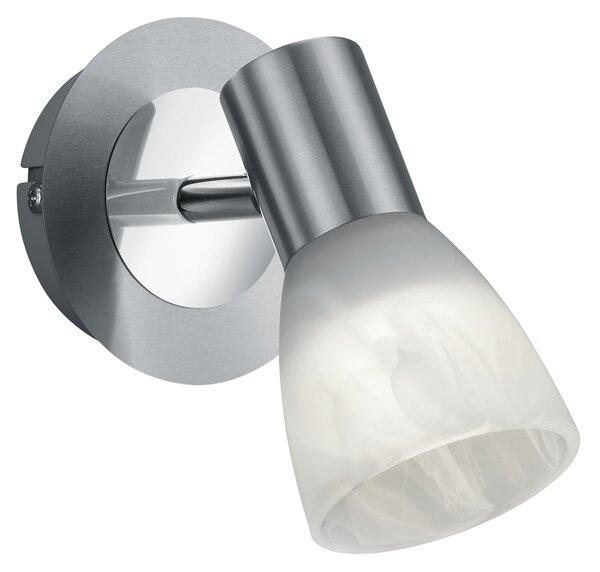 Faretto da Interno a LED in Metallo Nickel Opaco