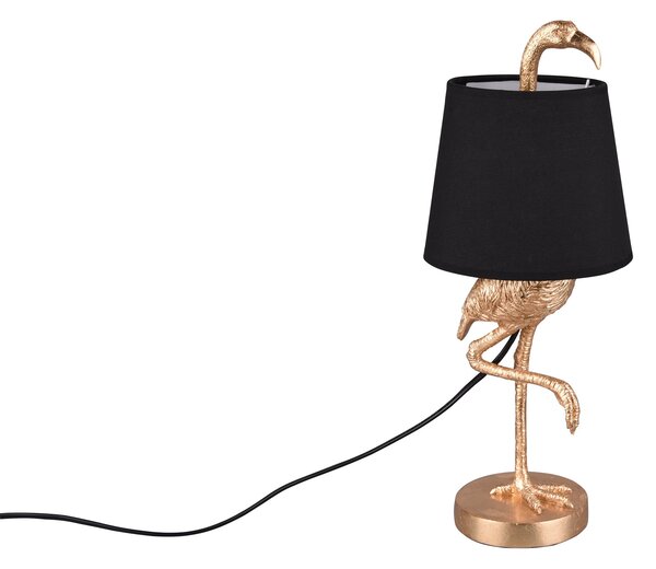 Lampada tavolo da Interno a LED in Acrilico Oro