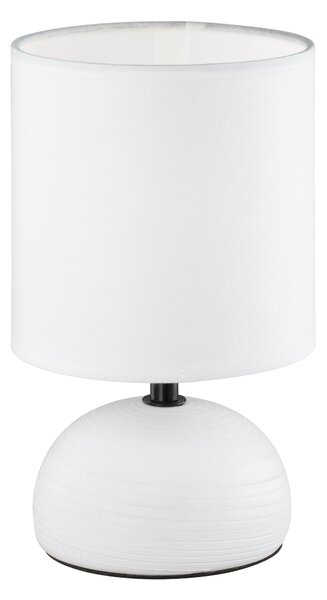 Lampada tavolo da Interno E14 in Ceramica Bianco