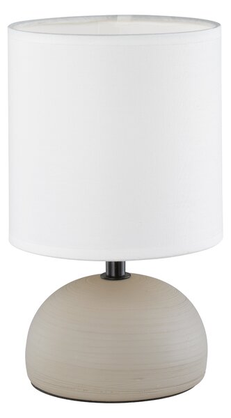 Lampada tavolo da Interno E14 in Ceramica Cappuccino
