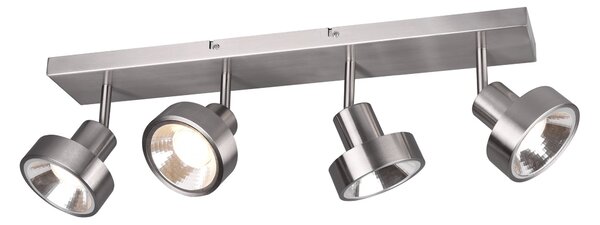 Faretto da Interno a LED in Metallo Nickel Opaco