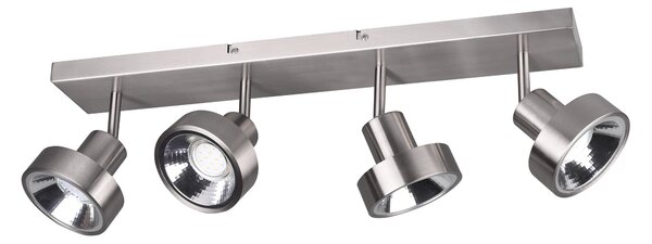 Faretto da Interno a LED in Metallo Nickel Opaco