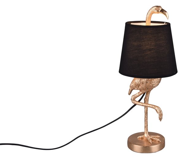 Lampada tavolo da Interno a LED in Acrilico Oro