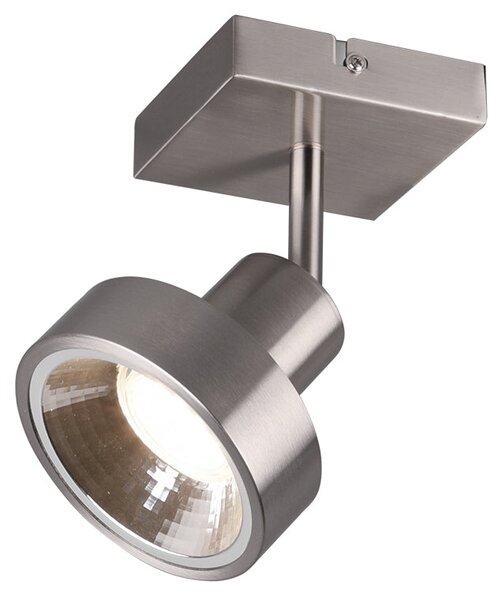 Faretto da Interno a LED in Metallo Nickel Opaco