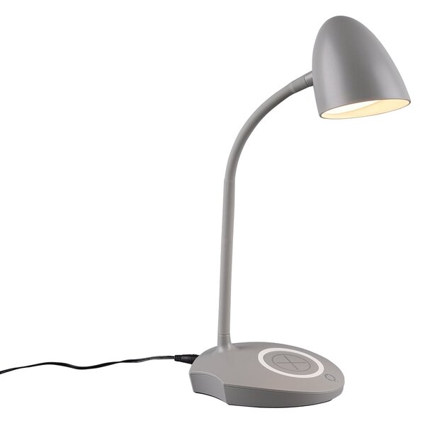 Lampada tavolo da Interno a LED in Plastica Grigio