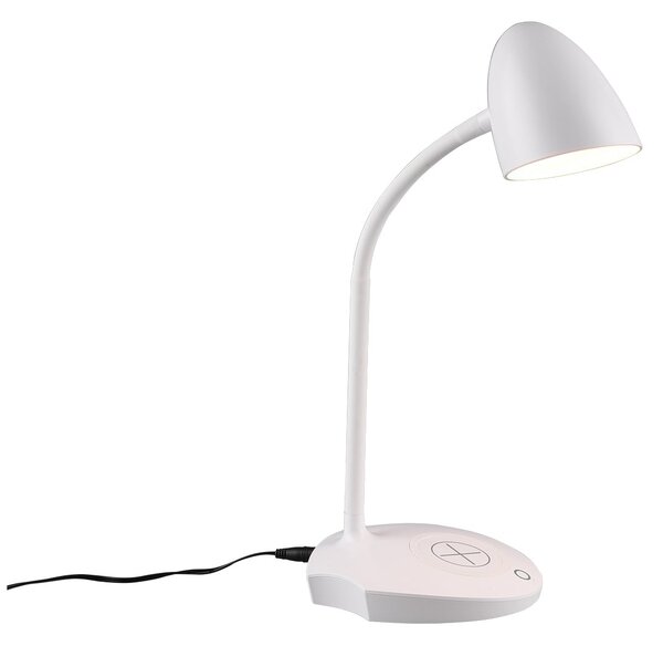 Lampada tavolo da Interno a LED in Plastica Bianco