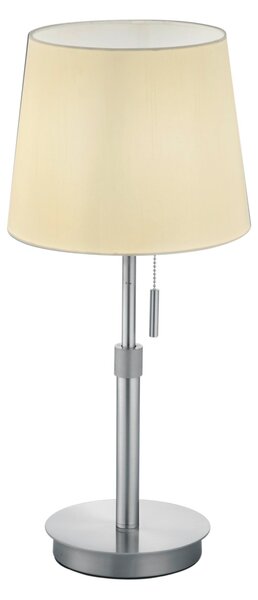 Lampada tavolo da Interno E27 in Metallo Nickel Opaco
