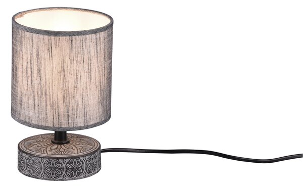 Lampada tavolo da Interno a LED in Ceramica Grigio