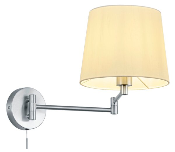 Applique da Interno E27 in Metallo Nickel Opaco