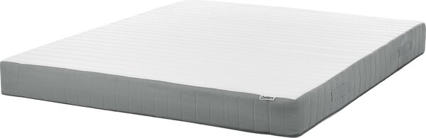 BELIANI Materasso a molle matrimoniale 180x200 cm con maniglie imbottitura in memory foam sfoderabile duro