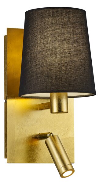 Applique da Interno a led in Metallo Oro
