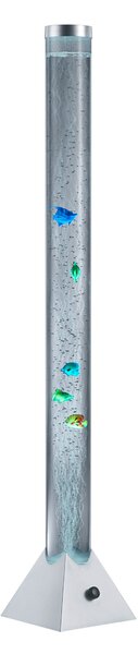 Piantana da Interno a LED in Plastica Titanio