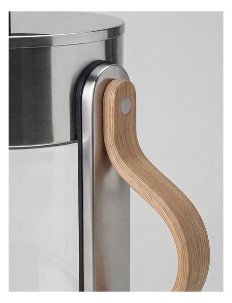 Bollitore argentato in vetro 1,2 l Emma – Stelton