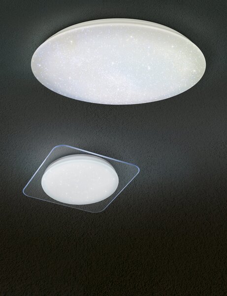 Plafoniera da Interno a LED in Plastica Bianco