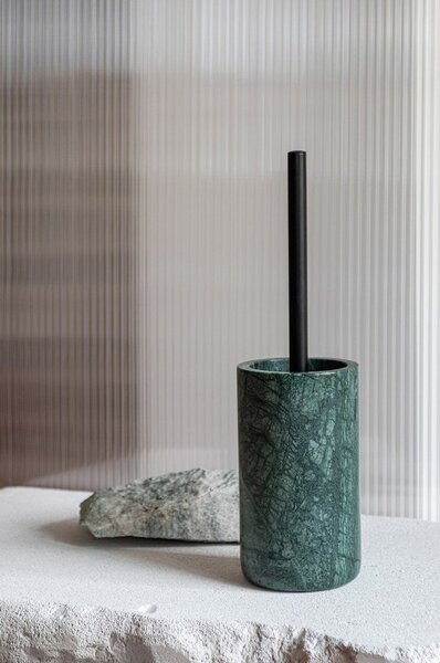 Scopino WC verde scuro in marmo Marble – Mette Ditmer Denmark