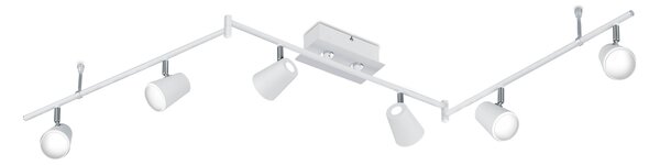 Faretto da Interno a LED in Metallo Bianco Opaco
