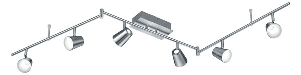 Faretto da Interno a LED in Metallo Nickel Opaco