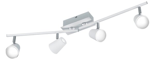 Faretto da Interno a LED in Metallo Bianco Opaco