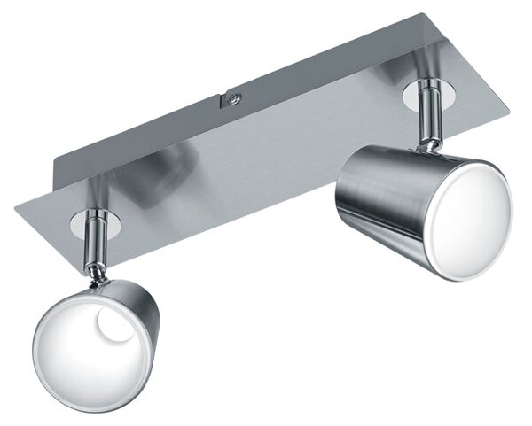Faretto da Interno a LED in Metallo Nickel Opaco