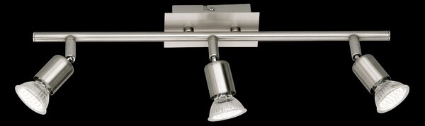 Faretto da Interno a LED in Metallo Nickel Opaco