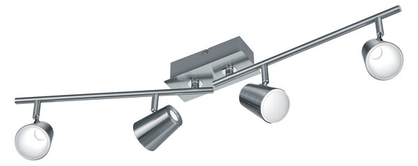 Faretto da Interno a LED in Metallo Nickel Opaco