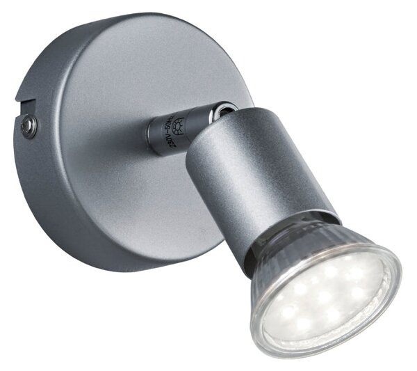 Faretto da Interno a LED in Metallo Titanio