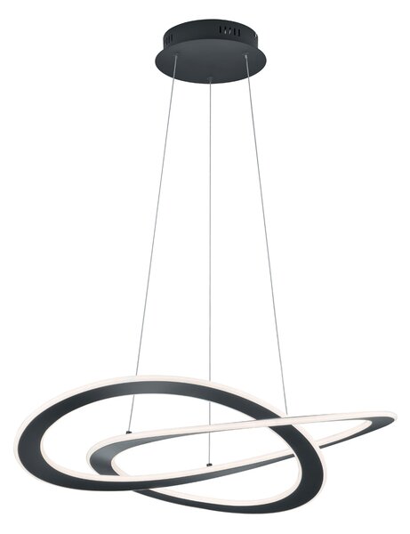 Lampada a Sospensione da Interno a LED in Metallo Antracite