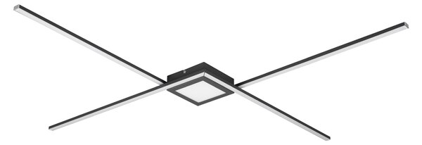 Plafoniera da Interno a LED in Metallo Antracite