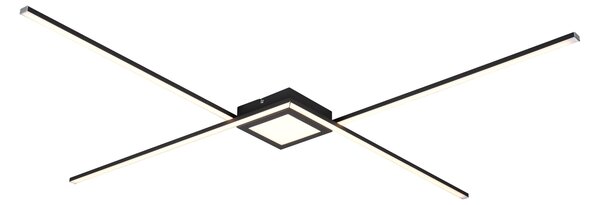 Plafoniera da Interno a LED in Metallo Antracite