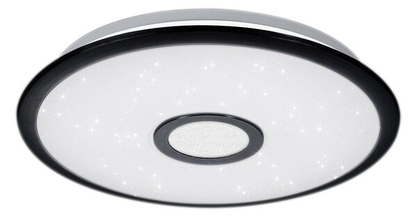 Plafoniera da Interno a LED in Plastica Nero Opaco
