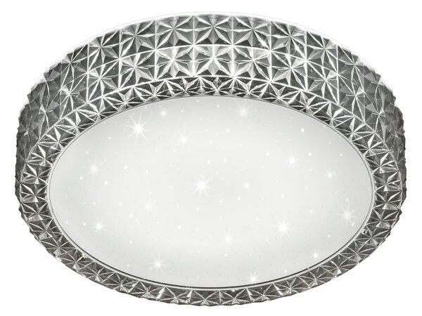 Plafoniera da Interno a LED in Acrilico Antracite