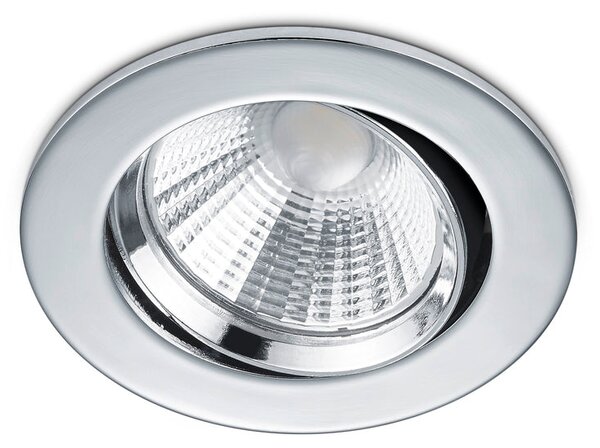 Illuminazione da Incasso da Interno a LED in Metallo Cromo