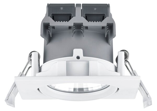 Illuminazione da Incasso da Interno a LED in Metallo Bianco Opaco
