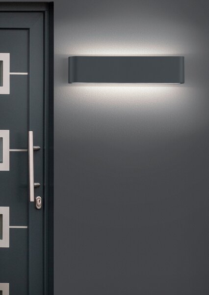Applique da Esterno a LED in Pressofusione di alluminio Antracite