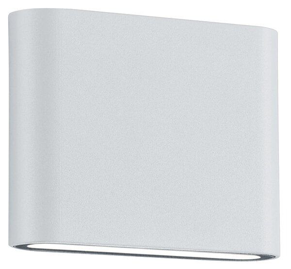 Applique da Esterno a LED in Pressofusione di alluminio Bianco Opaco