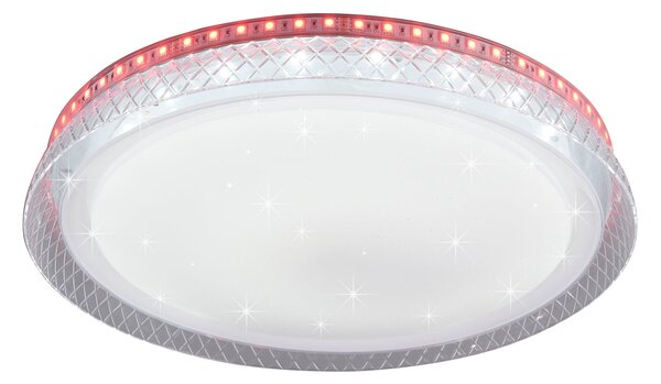 Plafoniera da Interno a LED in Plastica Bianco