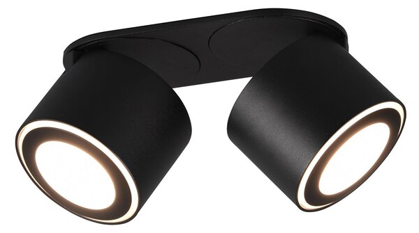 Faretto da Interno a LED in Metallo Nero Opaco