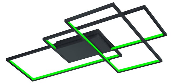 Plafoniera da Interno a LED in Metallo Antracite