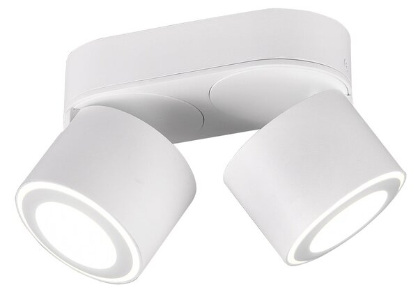 Faretto da Interno a LED in Metallo Bianco Opaco